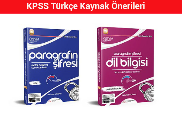 kpss türkçe kaynak önerileri